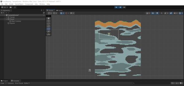 Final terrain generation